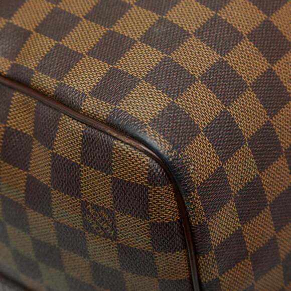 LOUIS VUITTON Brown Damier Leather Shoulder Bag